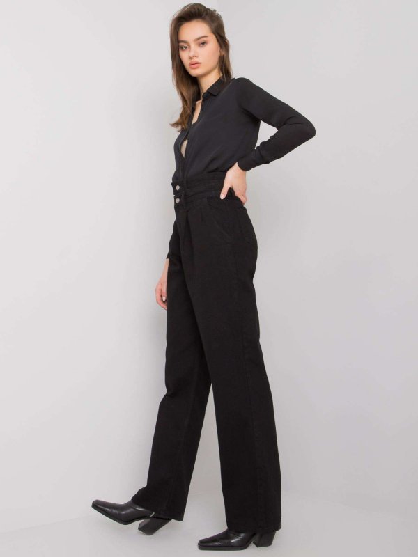 Spodnie jeans-MR-SP-306.23-czarny rozmiar - 26