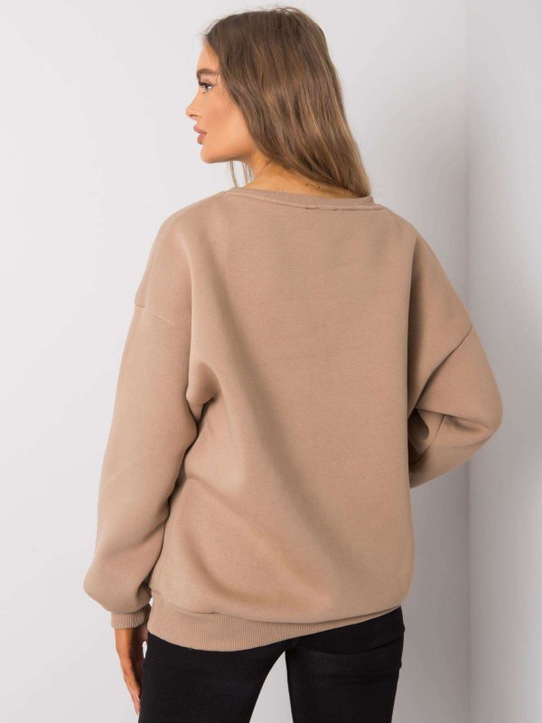 Bluza-EM-BL-617-1.34X-beżowy rozmiar - S/M