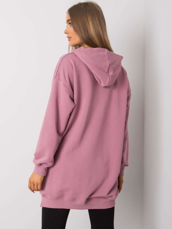 Bluza-RV-BL-7097.26-ciemny różowy rozmiar - ONE SIZE