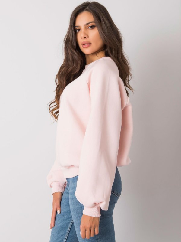 Bluza-RV-BL-6758.50P-jasny różowy rozmiar - L/XL