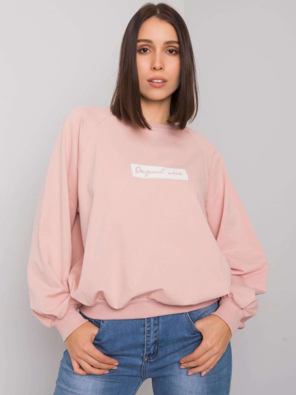 Bluza-RV-BL-7270.20-jasny różowy rozmiar - ONE SIZE