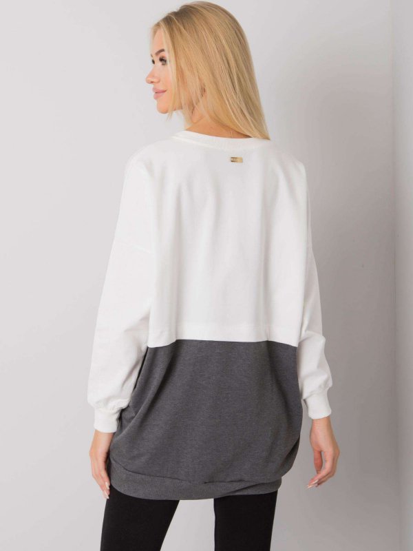 Bluza-RV-BL-7197.89P-biało-szary rozmiar - S/M