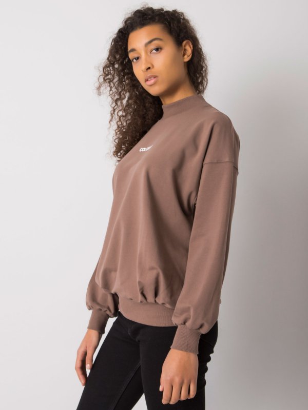 Bluza-RV-BL-7323.00X-brązowy rozmiar - L/XL