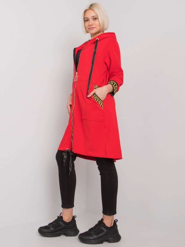 Bluza-RV-BL-6792.02P-czerwony rozmiar - L/XL