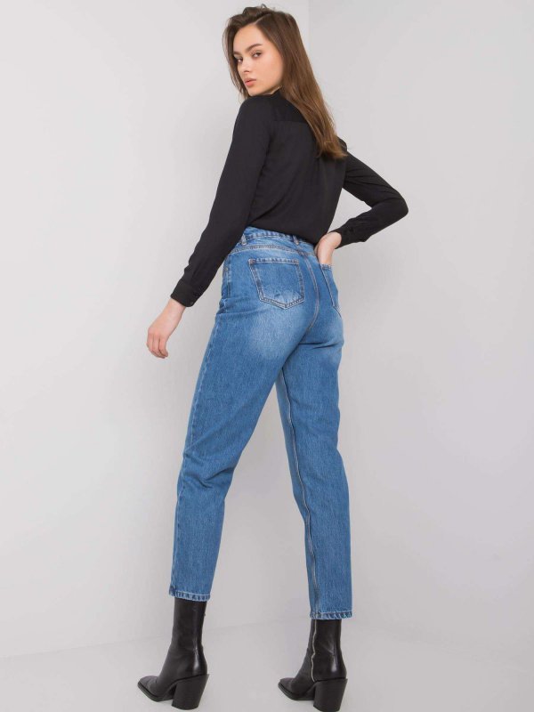 Spodnie jeans-MR-SP-5104-2.21-niebieski rozmiar - 28