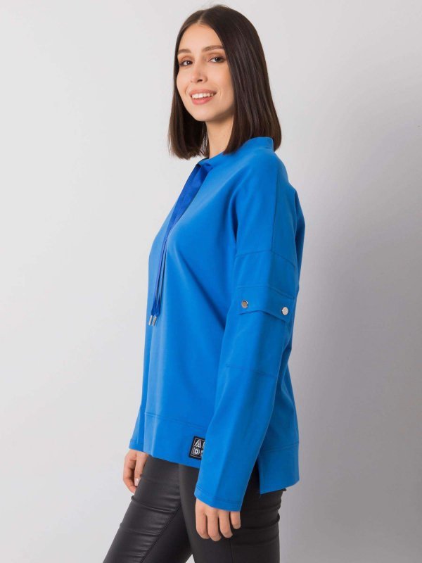 Bluzka-RV-BZ-7228.64-ciemny niebieski rozmiar - ONE SIZE