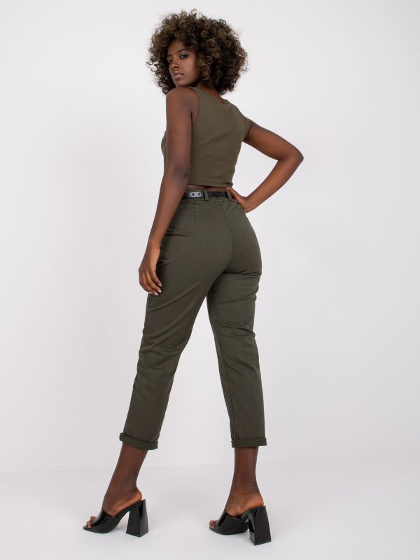 Spodnie-DHJ-SP-3507.39P-khaki rozmiar - S
