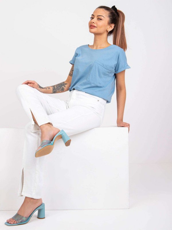 T-shirt-TW-TS-1001.30X-jasny niebieski rozmiar - S
