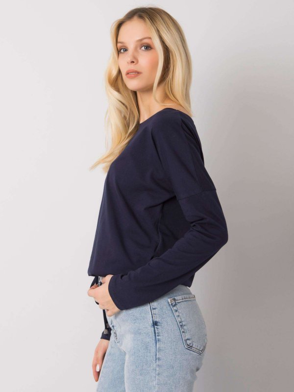 Bluzka-RV-BZ-5122.08P-granatowy rozmiar - XL