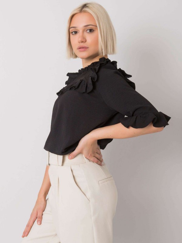 Bluzka-CHA-BZ-3312.30-czarny rozmiar - S/M