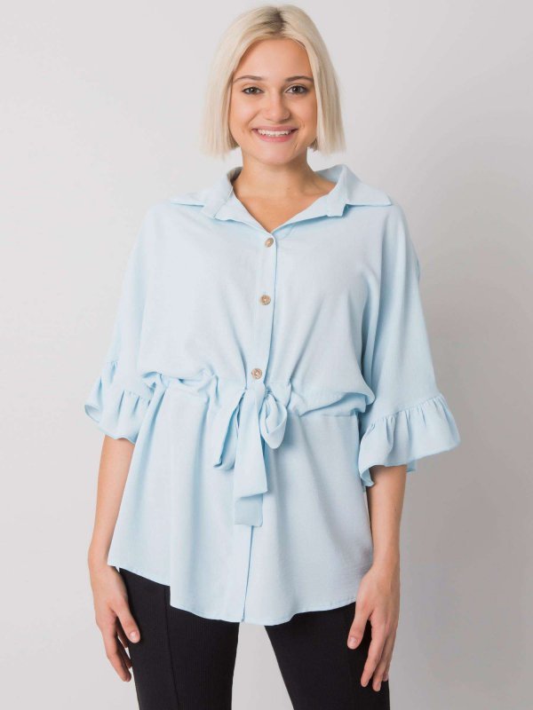 Bluzka-CHA-BZ-3576.25-jasny niebieski rozmiar - L/XL