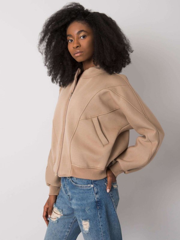 Bluza-EM-BL-703.17-beżowy rozmiar - L/XL