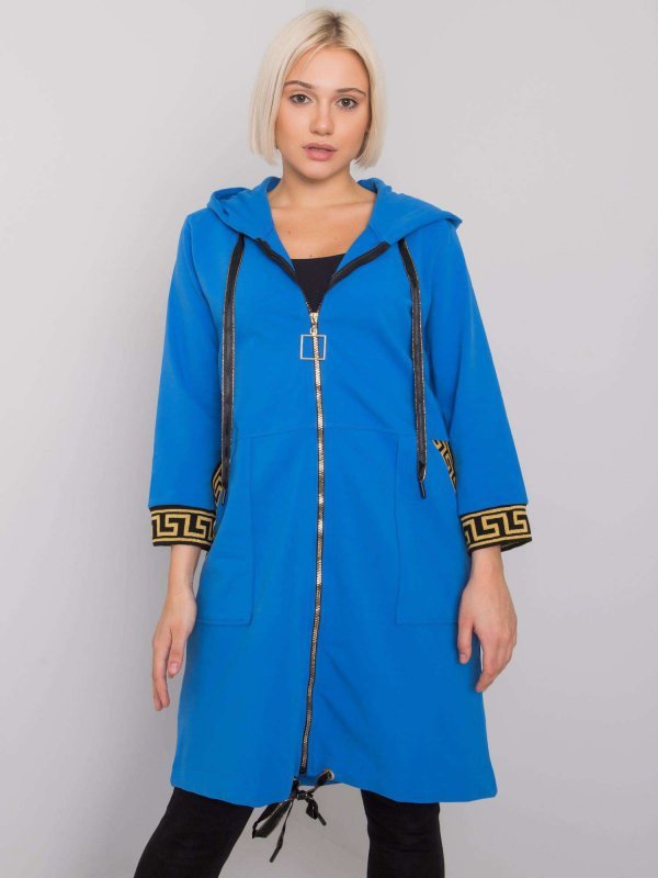 Bluza-RV-BL-6792.02P-ciemny niebieski rozmiar - L/XL