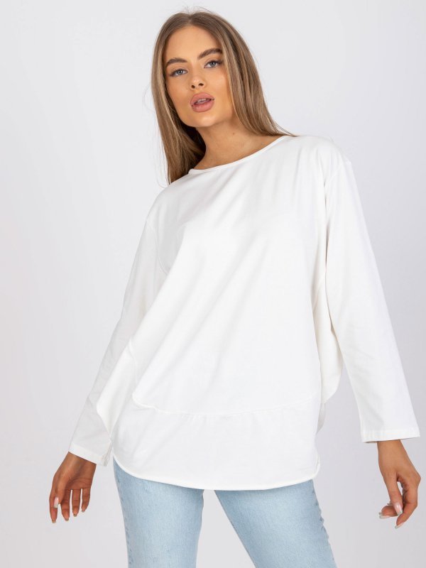 Bluzka-EM-BZ-611.61P-ecru rozmiar - ONE SIZE