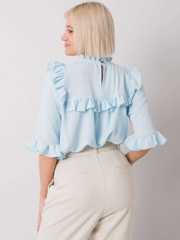 Bluzka-CHA-BZ-3312.30-jasny niebieski rozmiar - S/M