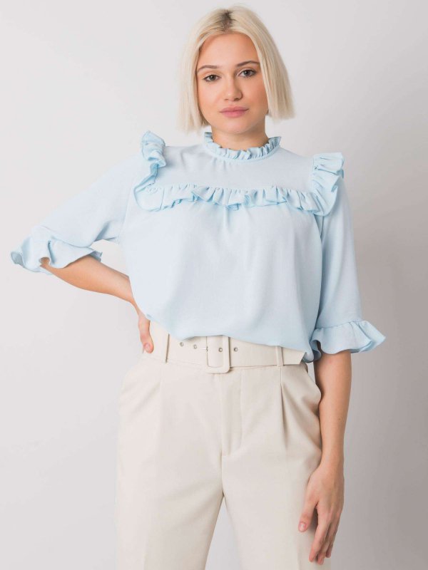Bluzka-CHA-BZ-3312.30-jasny niebieski rozmiar - L/XL
