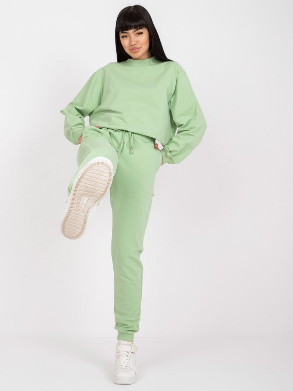 Spodnie dresowe-AP-DR-A-003-pistacjowy rozmiar - XL