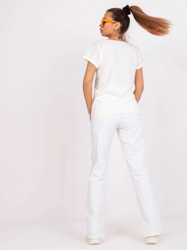 T-shirt-TW-TS-1005-13.56-ecru rozmiar - XL