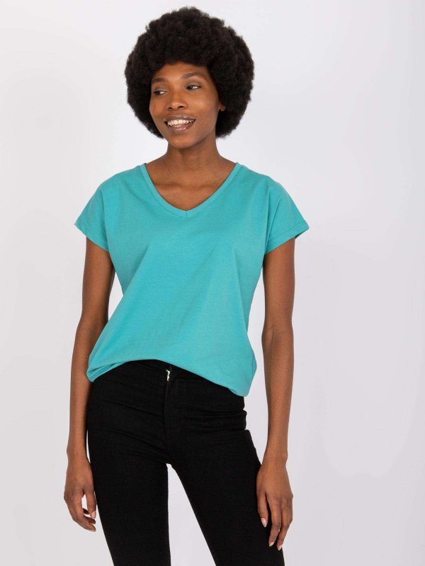 T-shirt-AP-TS-A-004-turkusowy rozmiar - S