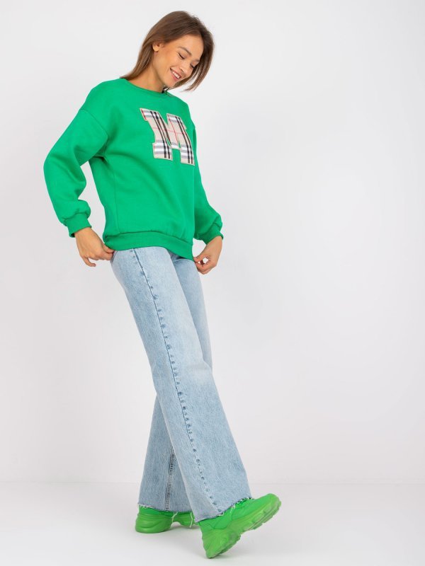 Bluza-EM-BL-U617.95-zielony rozmiar - ONE SIZE