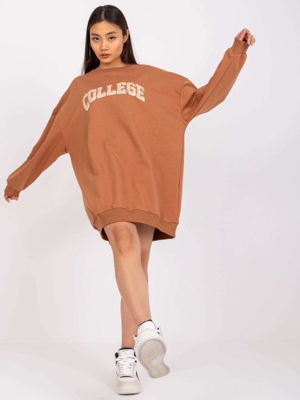 Bluza-FA-BL-7649.85P-jasny brązowy rozmiar - ONE SIZE