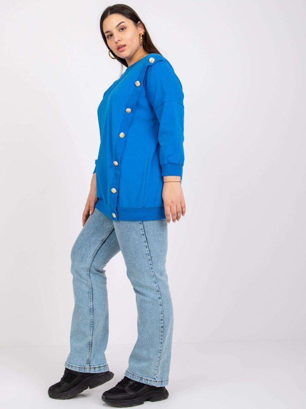 Bluzka-RV-BZ-7608.27-ciemny niebieski rozmiar - ONE SIZE