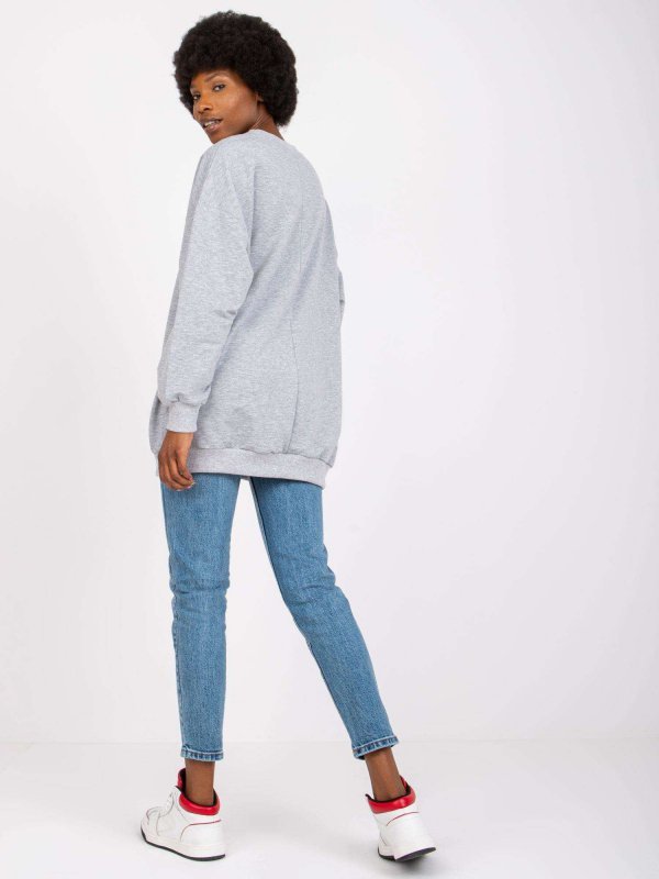 Bluza-FA-BL-7649.85P-szary rozmiar - ONE SIZE