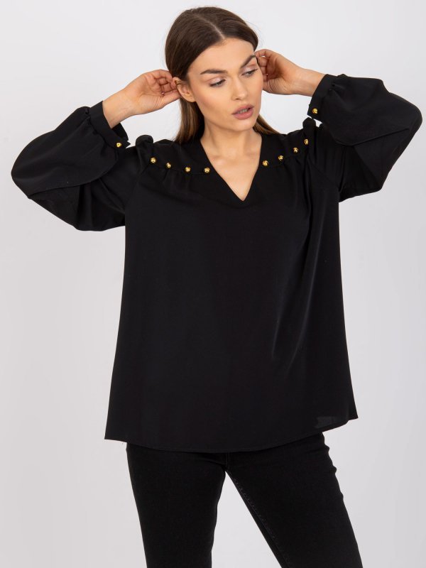 Bluzka-LK-BZ-508827.62P-czarny rozmiar - ONE SIZE
