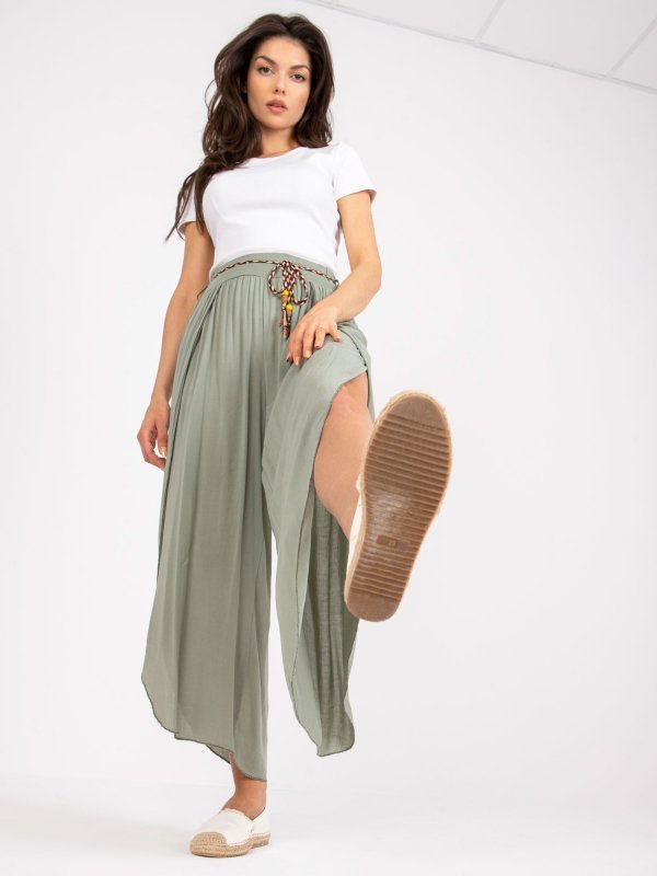 Spodnie-TW-SP-BI-81378.24P-khaki rozmiar - XL