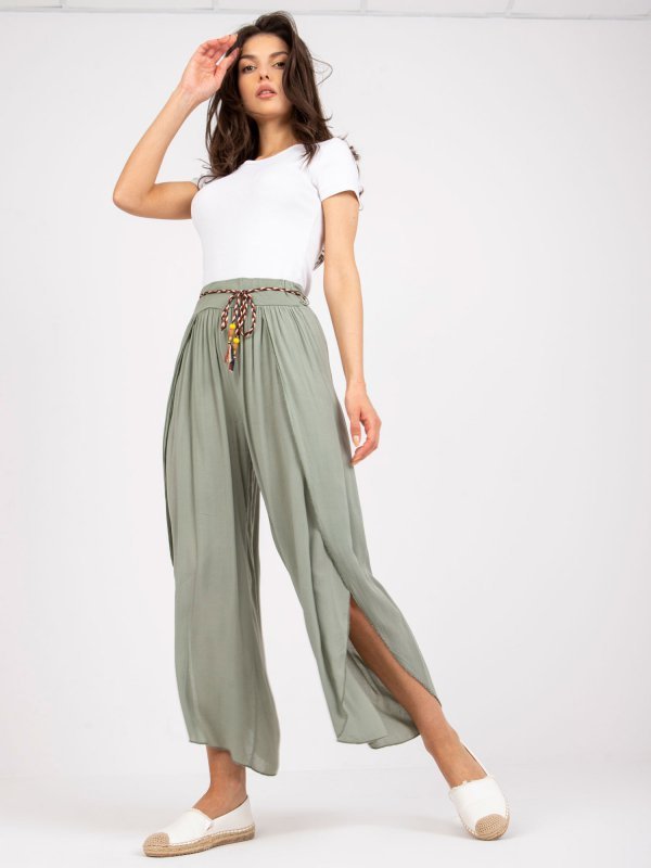 Spodnie-TW-SP-BI-81378.24P-khaki rozmiar - XL
