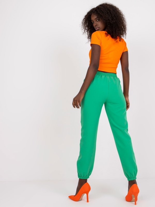 Spodnie-DHJ-SP-15832.64-zielony rozmiar - 2XL