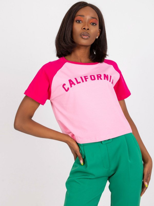 T-shirt-FA-TS-7708.44-fuksjowy rozmiar - ONE SIZE