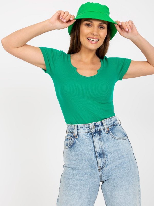 Bluzka-TW-BZ-BL-006.29X-zielony rozmiar - 2XL