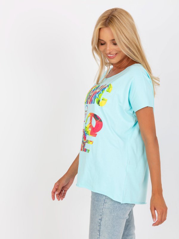 Bluzka-FA-BZ-7964.93-jasny niebieski rozmiar - ONE SIZE