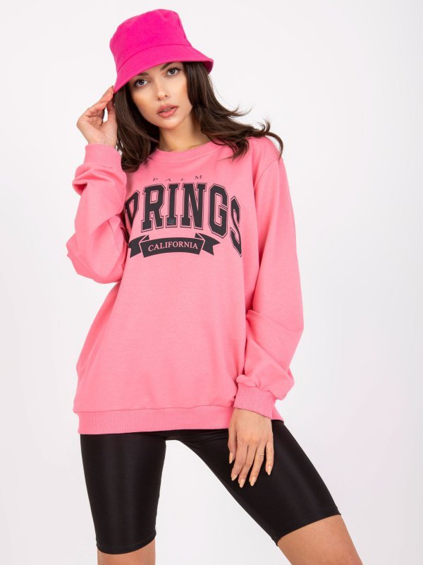 Bluza-FA-BL-7823.24P-różowy rozmiar - ONE SIZE