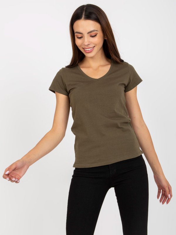 T-shirt-B-012.71P-khaki rozmiar - S