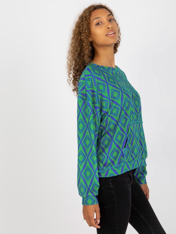 Bluza-RV-BL-8188.50-zielony rozmiar - L/XL