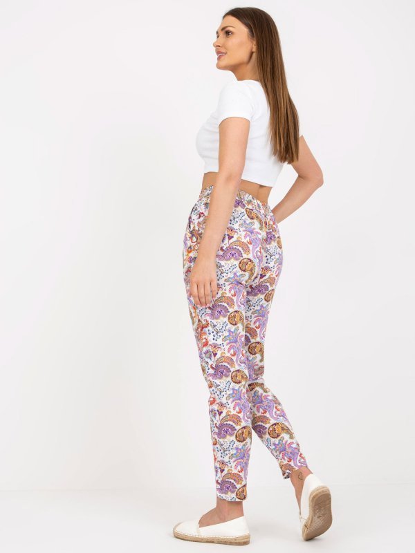 Spodnie-D73771M61869M-jasny fioletowy rozmiar - L