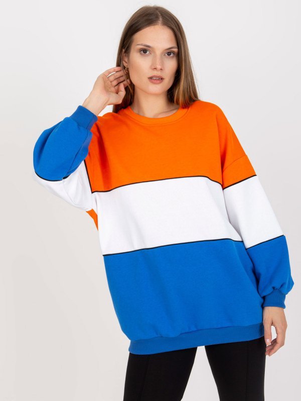 Bluza-RV-BL-8013.12-pomarańczowy rozmiar - L/XL