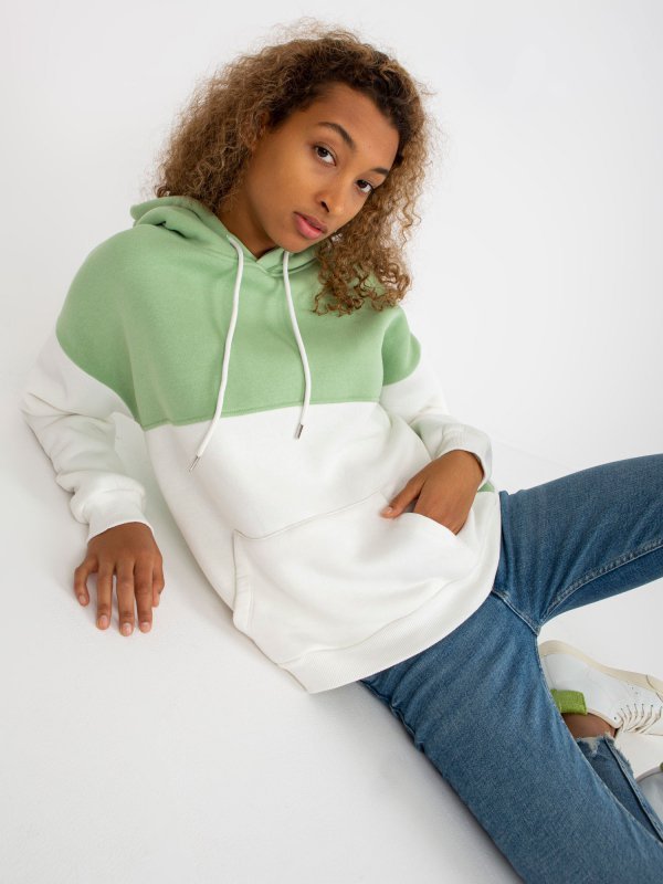 Bluza-AP-BL-AP-3001.98P-pistacjowy rozmiar - XL