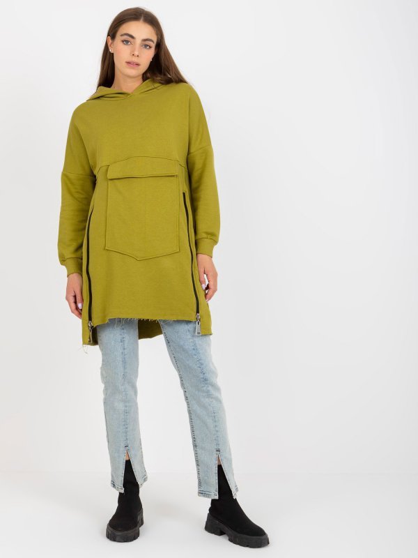 Bluza-FA-BL-8114.42P-oliwkowy rozmiar - ONE SIZE