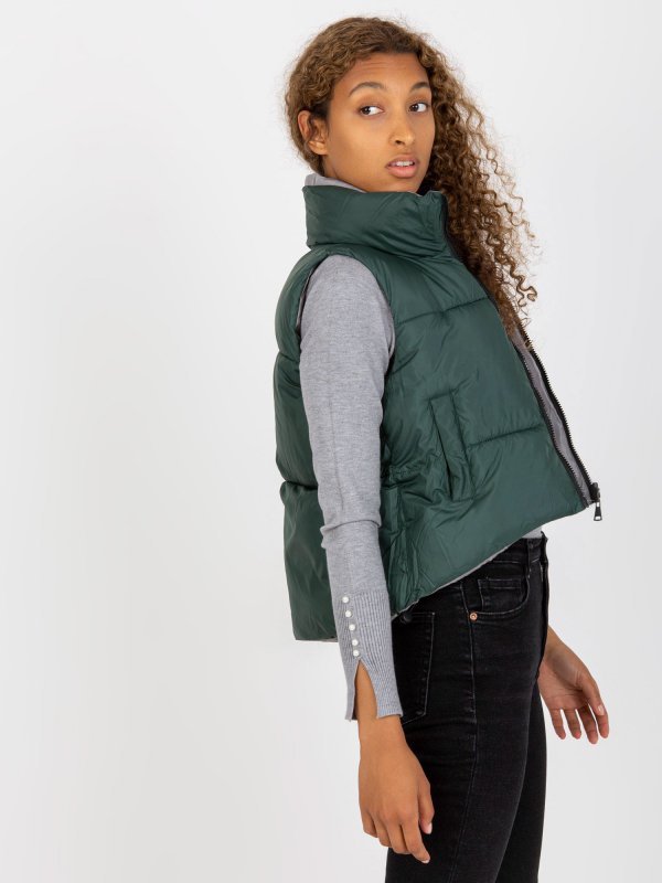 Kamizelka-NM-KZ-D2-3836-33/-61.43P-ciemny zielony rozmiar - 2XL
