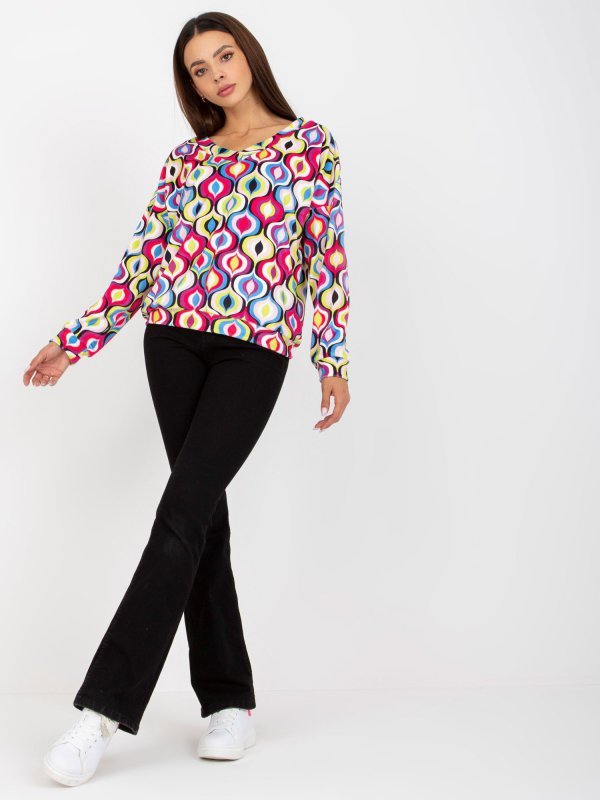 Bluza-RV-BL-8186.14X-różowy rozmiar - L/XL