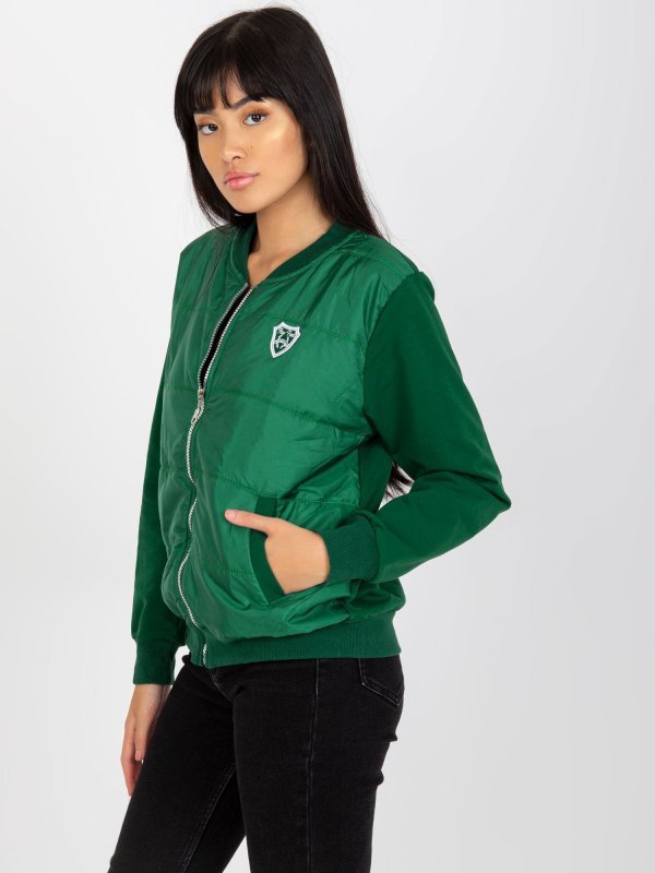 Bluza-RV-BL-8229.69P-ciemny zielony rozmiar - S/M