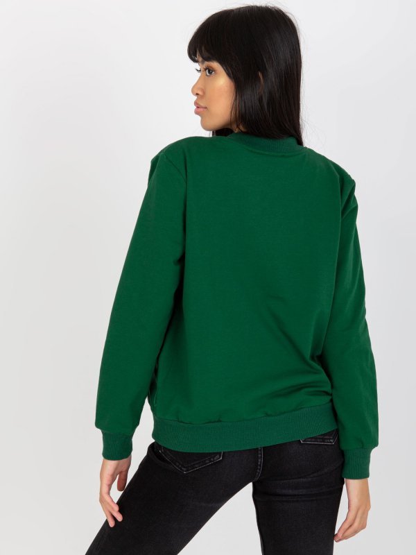 Bluza-RV-BL-8229.69P-ciemny zielony rozmiar - S/M