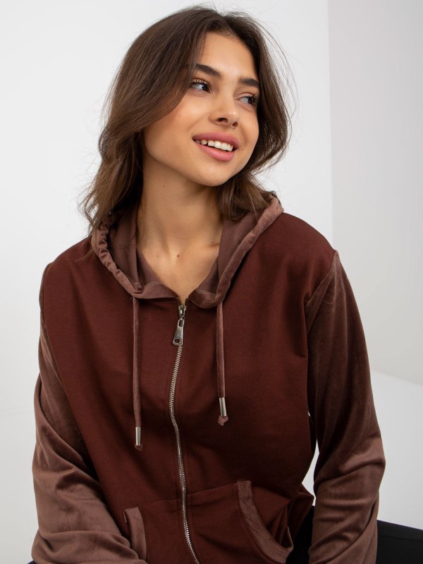 Bluza-FA-BL-8066.79-brązowy rozmiar - ONE SIZE