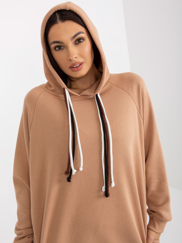 Bluza-FA-BL-8059.29P-camelowy rozmiar - ONE SIZE