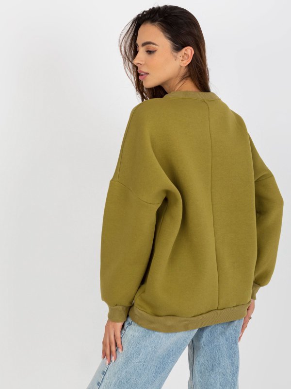 Bluza-FA-BL-8127.80P-oliwkowy rozmiar - ONE SIZE