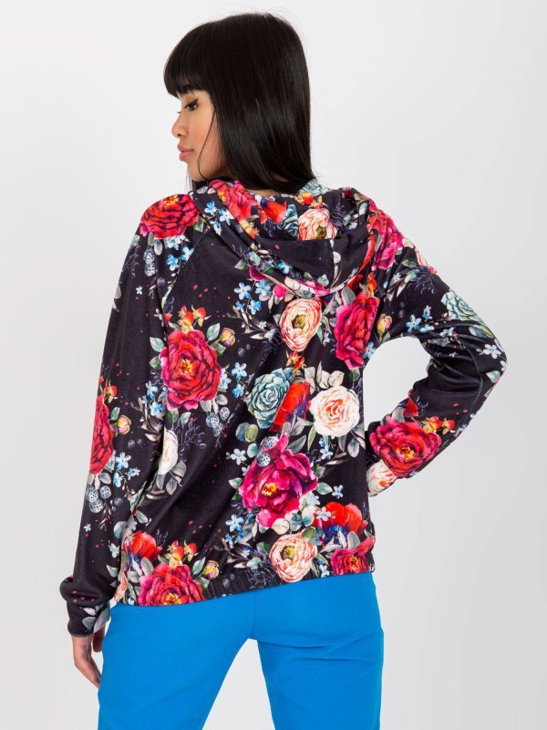 Bluza-RV-BL-8143.83P-czarno-czerwony rozmiar - S/M