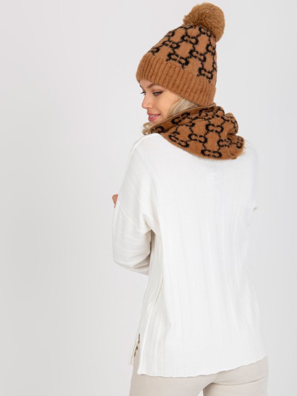 Komin-AT-KM-CM-333.33P-camelowy rozmiar - ONE SIZE